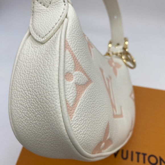 SOLD!!!Louis Vuitton Mini Moon Bicolor Monogram Empreinte Leather - Picture 9 of 15